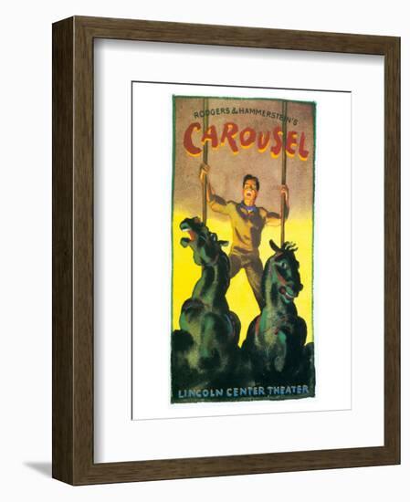 Carousel, 1956-null-Framed Premium Giclee Print