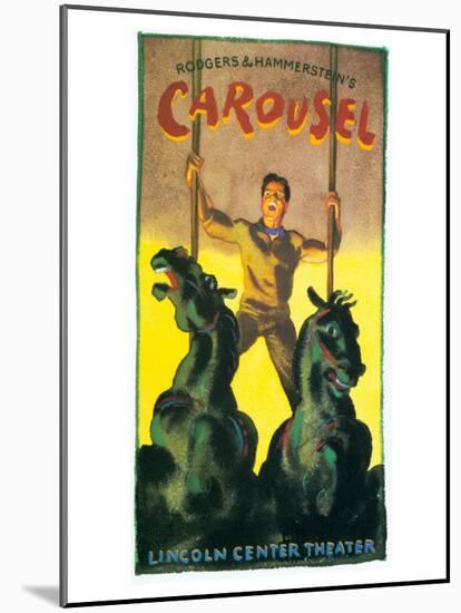 Carousel, 1956-null-Mounted Art Print