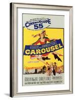 Carousel, 1956-null-Framed Art Print