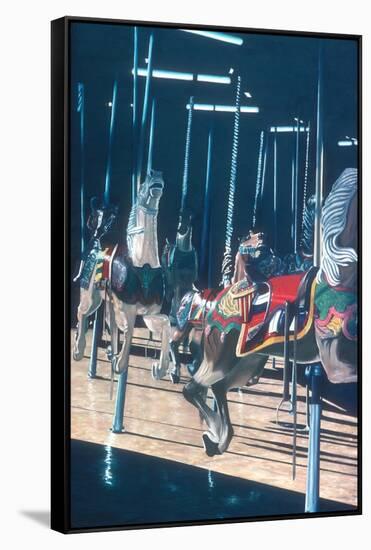 Carousel 1981-Anthony Butera-Framed Stretched Canvas