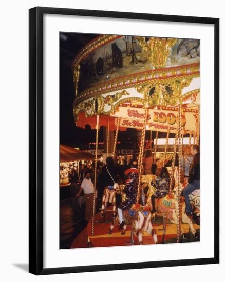 Carousel 1993-null-Framed Photographic Print