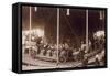 Carousel at Redruth, 1913-null-Framed Stretched Canvas