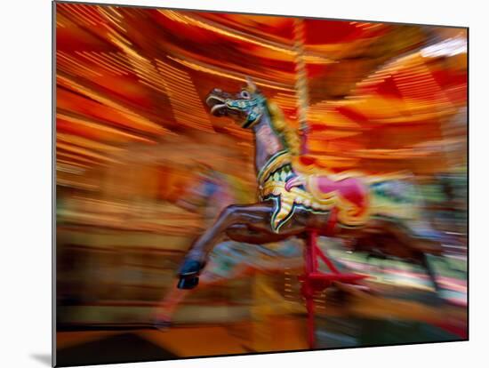Carousel, Blackpool, Lancashire, England-Steve Vidler-Mounted Photographic Print