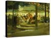 Carousel, C.1900-1901-Richard Edward Miller-Stretched Canvas