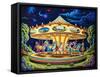 Carousel Dreams-Andy Russell-Framed Stretched Canvas