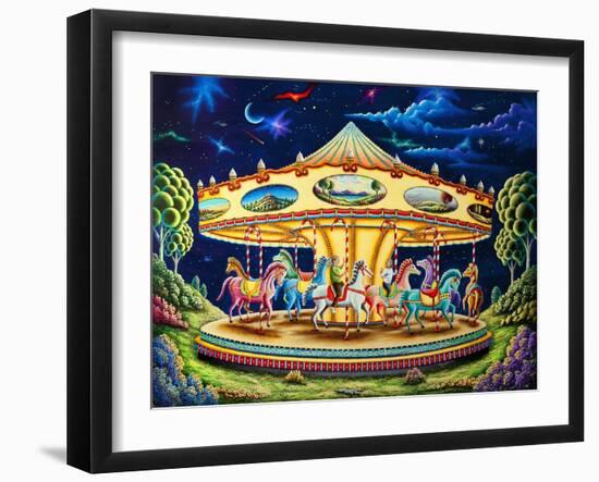 Carousel Dreams-Andy Russell-Framed Art Print