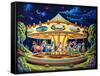 Carousel Dreams-Andy Russell-Framed Stretched Canvas