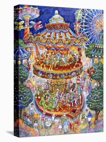 Carousel Dreams-Bill Bell-Stretched Canvas