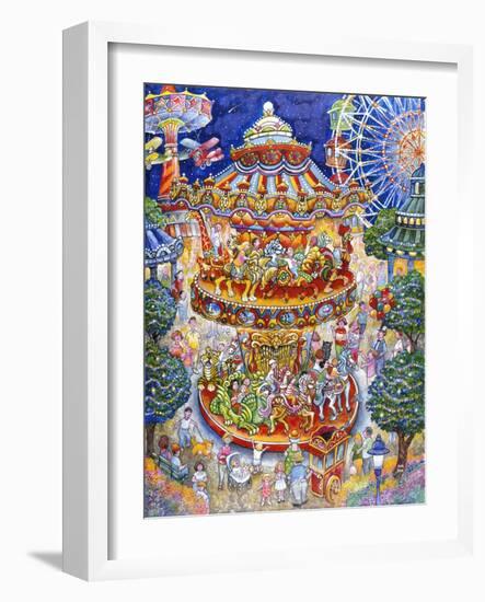 Carousel Dreams-Bill Bell-Framed Giclee Print