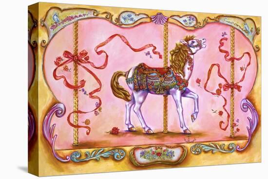 Carousel Horse-Judy Mastrangelo-Stretched Canvas