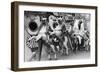 Carousel Horses-null-Framed Photographic Print