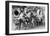 Carousel Horses-null-Framed Photographic Print