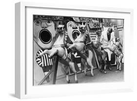 Carousel Horses-null-Framed Photographic Print