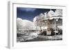 Carousel in Paris - In the Style of Oil Painting-Philippe Hugonnard-Framed Giclee Print