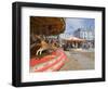 Carousel on Brighton Beach, Brighton, Sussex, England, United Kingdom-Ethel Davies-Framed Photographic Print