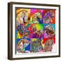 Carousel Ponies-Howie Green-Framed Giclee Print