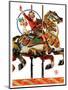 "Carousel Ride,"September 6, 1930-Joseph Christian Leyendecker-Mounted Giclee Print