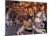 Carousel, Seattle, Washington, USA-Merrill Images-Mounted Photographic Print