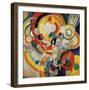 Carousel with Pigs-Robert Delaunay-Framed Premium Giclee Print