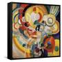 Carousel with Pigs-Robert Delaunay-Framed Stretched Canvas