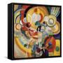 Carousel with Pigs-Robert Delaunay-Framed Stretched Canvas