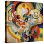 Carousel with Pigs-Robert Delaunay-Stretched Canvas