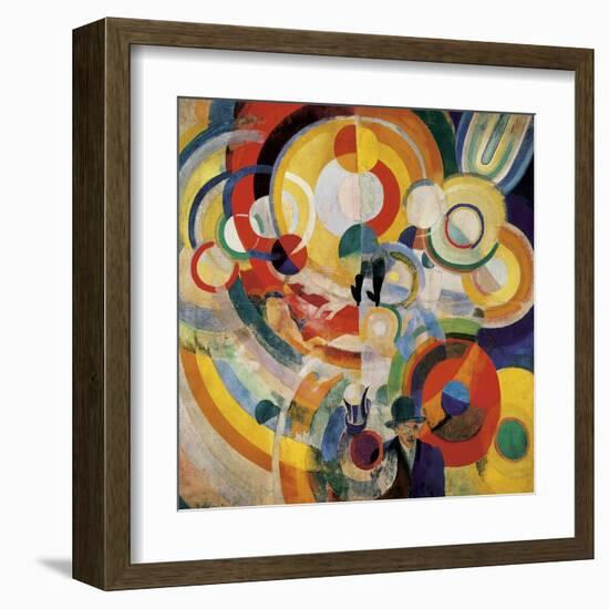 Carousel with Pigs-Robert Delaunay-Framed Art Print