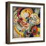 Carousel with Pigs-Robert Delaunay-Framed Art Print