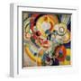 Carousel with Pigs-Robert Delaunay-Framed Art Print