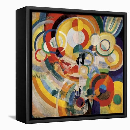 Carousel with Pigs-Robert Delaunay-Framed Stretched Canvas