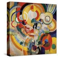 Carousel with Pigs-Robert Delaunay-Stretched Canvas