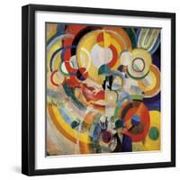 Carousel with Pigs-Robert Delaunay-Framed Art Print