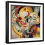 Carousel with Pigs-Robert Delaunay-Framed Art Print