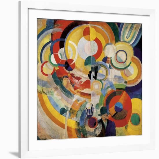 Carousel with Pigs-Robert Delaunay-Framed Art Print