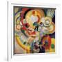 Carousel with Pigs-Robert Delaunay-Framed Art Print