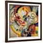 Carousel with Pigs-Robert Delaunay-Framed Art Print