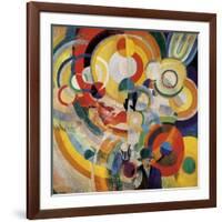 Carousel with Pigs-Robert Delaunay-Framed Art Print