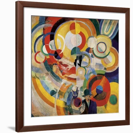 Carousel with Pigs-Robert Delaunay-Framed Art Print