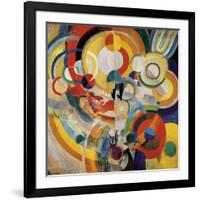 Carousel with Pigs-Robert Delaunay-Framed Art Print