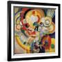 Carousel with Pigs-Robert Delaunay-Framed Art Print