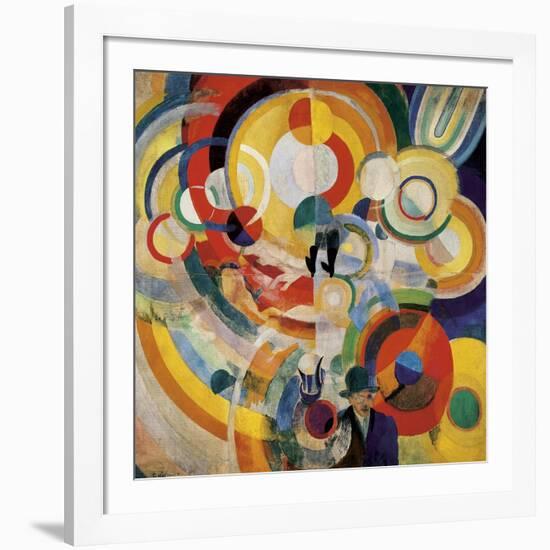 Carousel with Pigs-Robert Delaunay-Framed Art Print