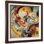 Carousel with Pigs-Robert Delaunay-Framed Art Print