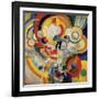 Carousel with Pigs-Robert Delaunay-Framed Art Print