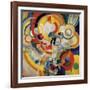 Carousel with Pigs-Robert Delaunay-Framed Art Print