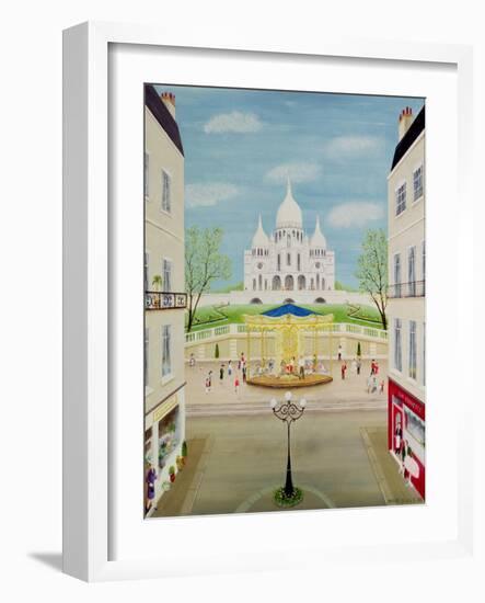 Carousel-Mark Baring-Framed Giclee Print