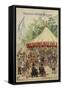 Carousel-null-Framed Stretched Canvas