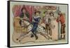 Carousel-null-Framed Stretched Canvas