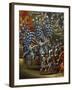 Carousels in Honor of Christina of Sweden in the Courtyard of Palazzo Barberini-Filippo Leonardi-Framed Giclee Print