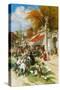 Carousing Soldiers by Emile Antoine Bayard-Emile Antoine Bayard-Stretched Canvas