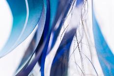 Blue Flicker-Caroyl La Barge-Mounted Art Print